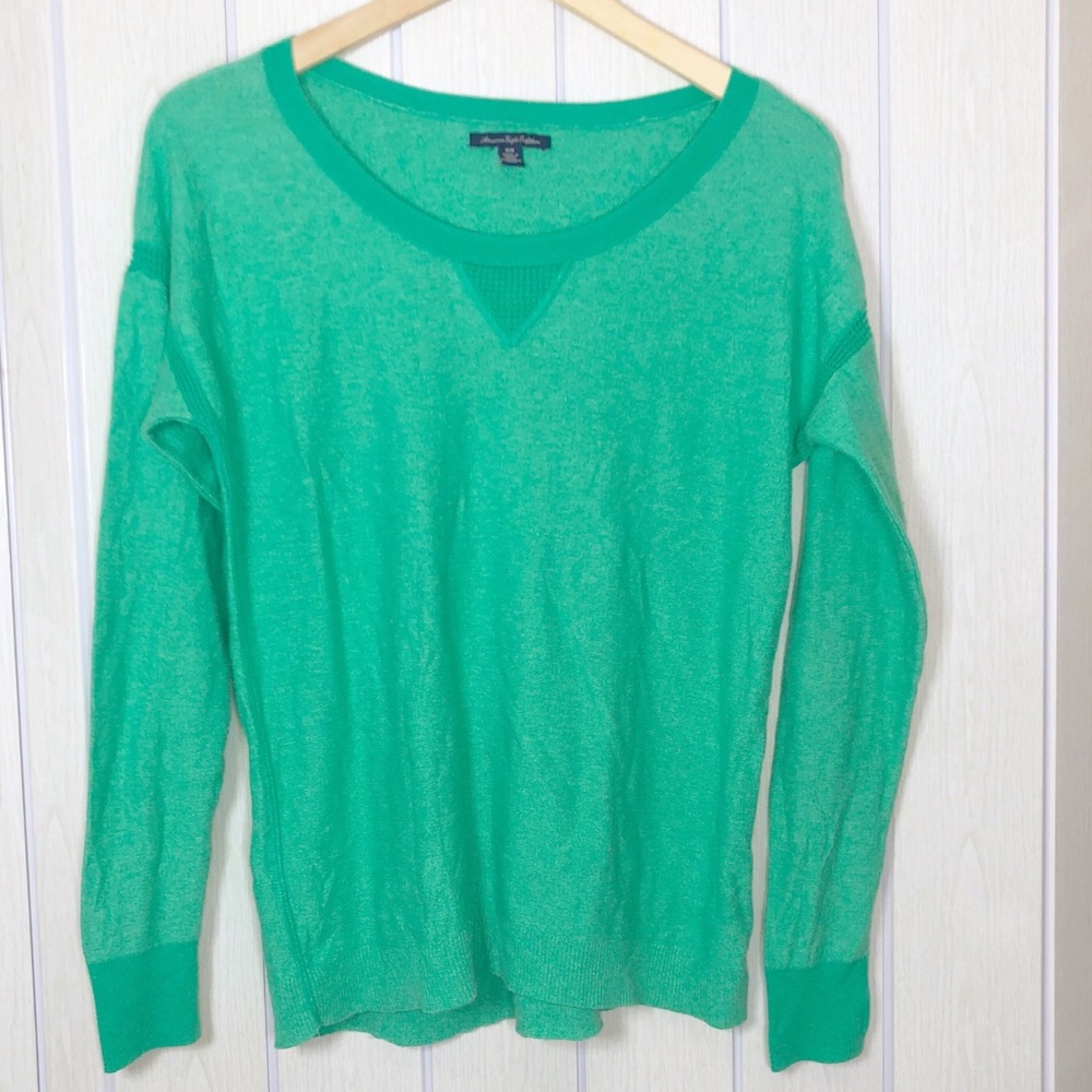 🌟 American Eagle Outfitters Sweater Medium Green
